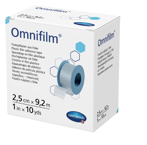 Пластир фіксуючий з прозорої плівки Omnifilm® 2,5 см х 9,2 м 1шт